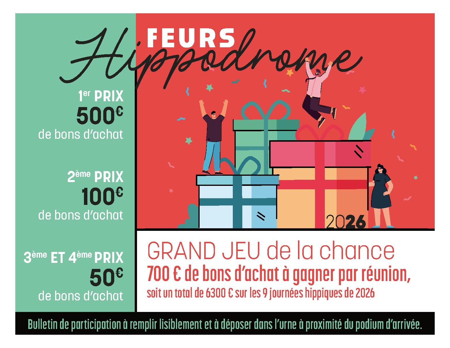 Gagnants du Dimanche 08 Mars 2026